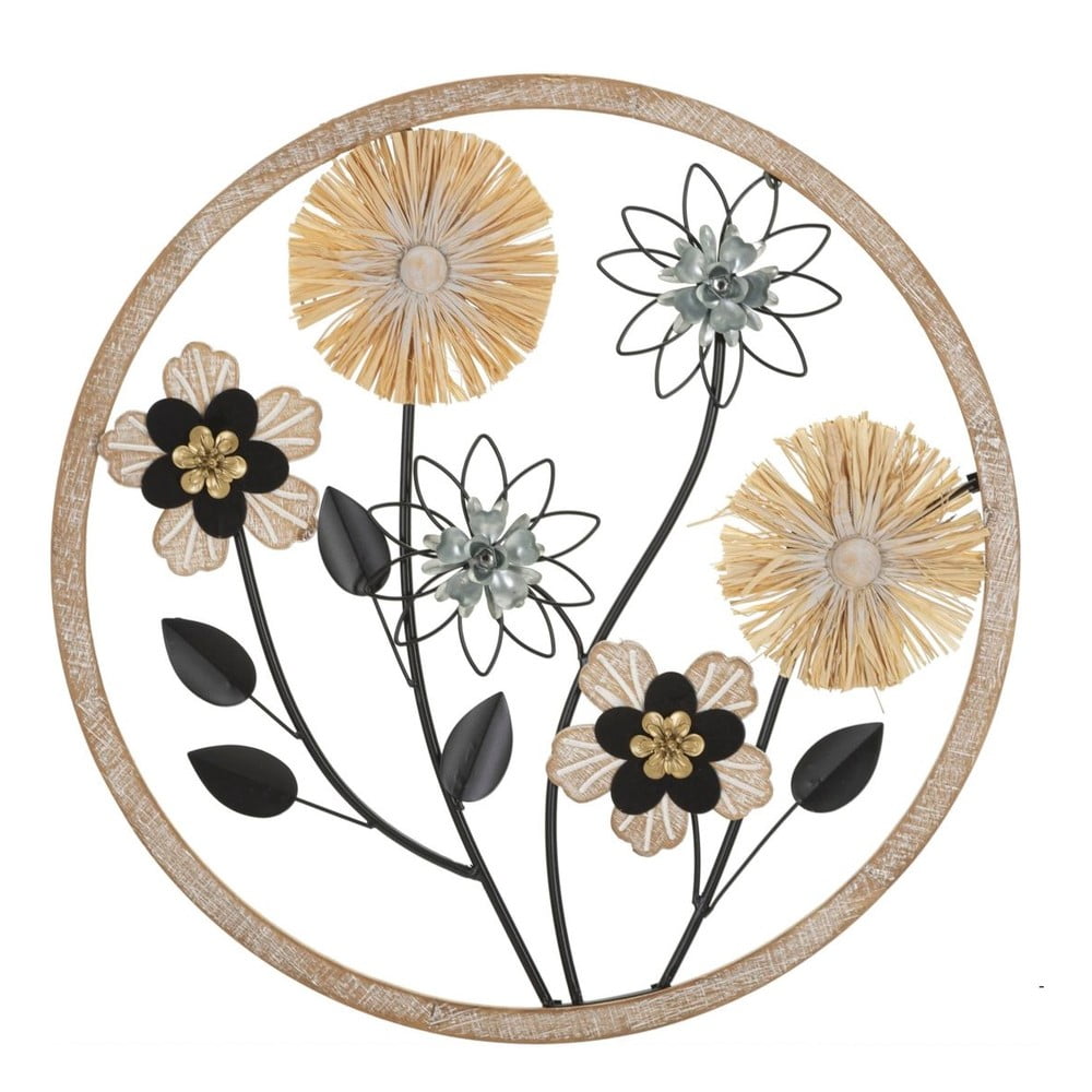 Kovová nástěnná dekorace Floral – Mauro Ferretti