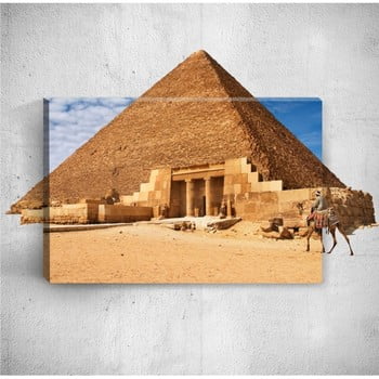 Tablou de perete 3d mosticx pyramid, 40 x 60 cm