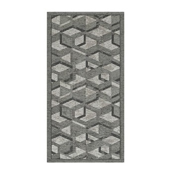 Traversă floorita hypnotik, 55 x 115 cm, gri-negru