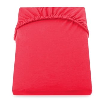 Cearșaf de pat cu elastic decoking nephrite red, 220-240 cm, roșu