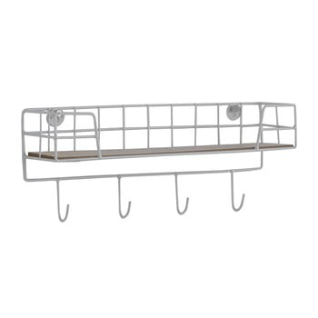 Raft perete geese wire, alb