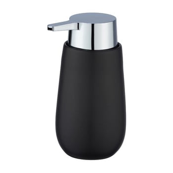 Dozator din ceramică pentru săpun wenko badi, negru