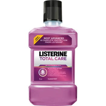 Apă de gură listerine total care 6 în 1, 2 x 1 l