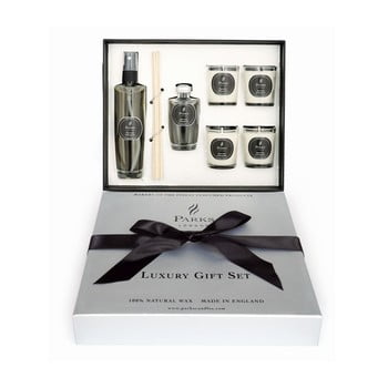 Set cadou parks candles london, aromă de bergamotă și rozmarin