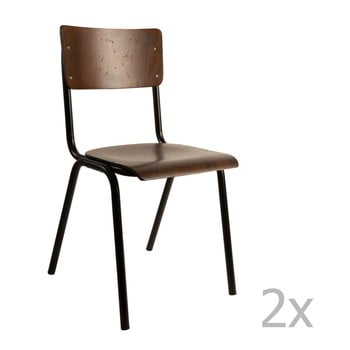Set 4 scaune dutchbone scuola