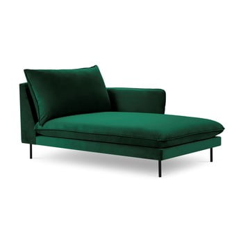 Șezlong, cotieră pe partea stângă cosmopolitan design vienna, verde