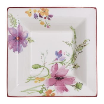 Bol pătrat din porțelan villeroy & boch mariefleur gifts, multicolor