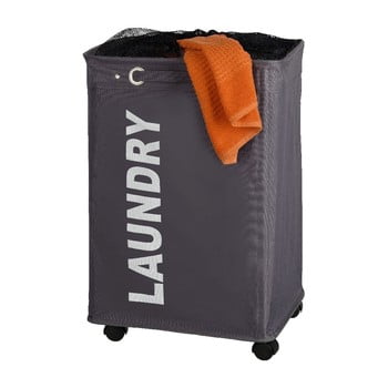 Coș de rufe wenko quadro, gri, 79,2 l