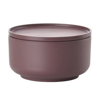 Bol servire cu capac zone peili, 1 l, violet