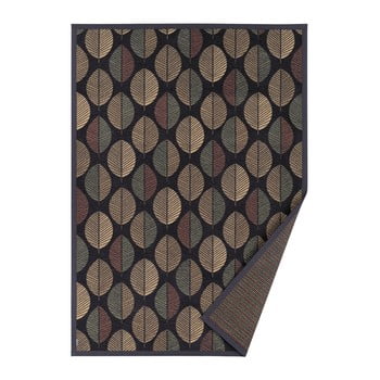 Covor reversibil Narma Pärna, 200 x 140 cm, negru
