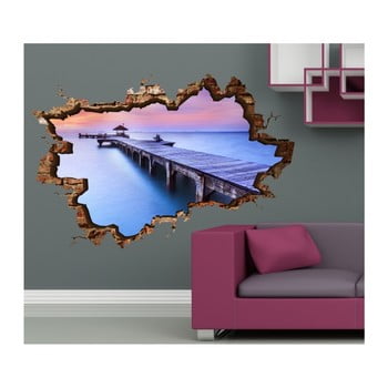 Autocolant de perete 3d art robbe, 135 x 90 cm