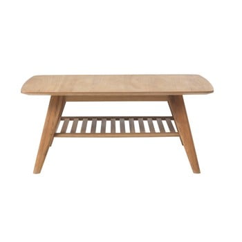 Măsuță de cafea din lemn de stejar alb unique furniture rho