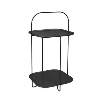 Masă auxiliară leitmotiv trays, negru
