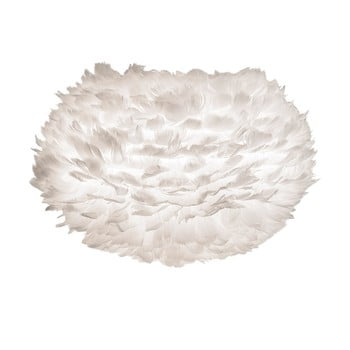 Abajur cu pene de gâscă vita copenhagen eos, ⌀ 45 cm, alb