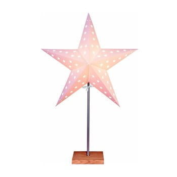 Decorațiune luminoasă best season star, înălțime 65 cm, alb