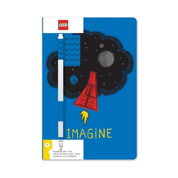 Set agendă și pix lego® imagine