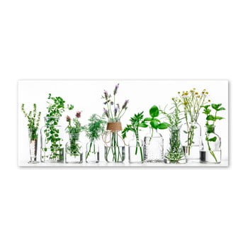 Tablou styler glasspik herbs, 30 x 80 cm