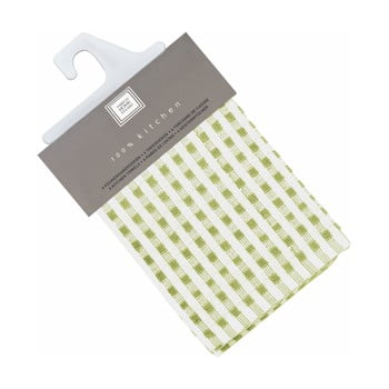 Set 6 prosoape de bumbac tiseco home studio cristal, 32 x 35 cm, verde