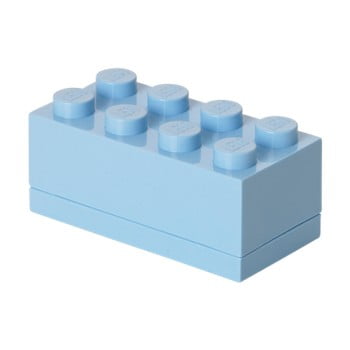 Cutie depozitare lego® mini box ii, albastru deschis