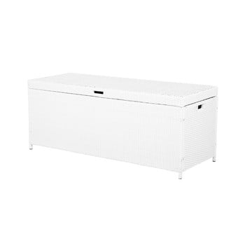 Cutie depozitare din ratan artificial monobeli provence, alb