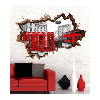 Autocolant de perete 3d art annelies, 135 x 90 cm