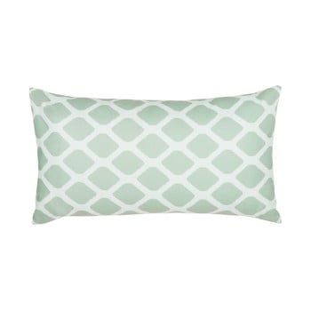 Pernă pentru exterior monobeli outdoor fashion, 40 x 70 cm, verde - alb