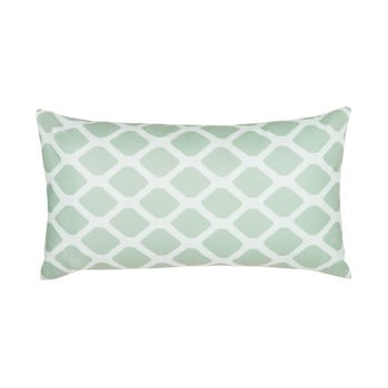 Pernă pentru exterior Monobeli Outdoor Fashion, 40 x 70 cm, verde - alb