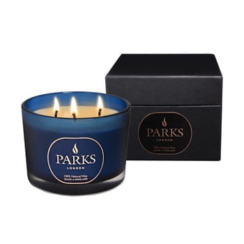Lumânare parfumată parks candles london, 60 ore, aromă de trandafir și iasomie