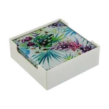 Set 6 suporturi pentru pahare versa tropical