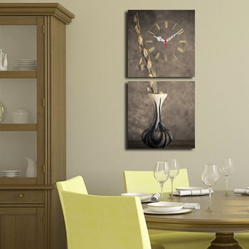 Ceas cu imagine kompozice, 60 x 28 cm