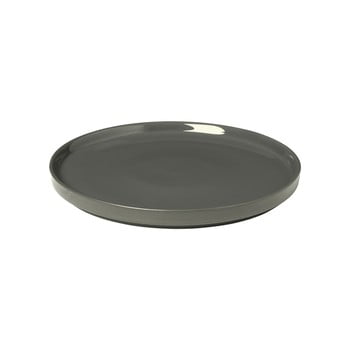 Farfurie pentru desert din ceramică blomus pilar, gri închis