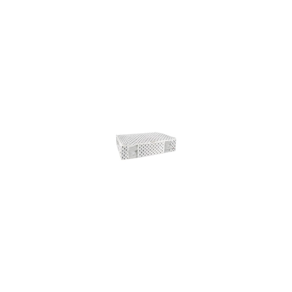 Bílý úložný box Compactor Tropic L, 50 x 65 x 15,5 cm
