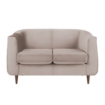 Canapea cu 2 locuri kooko home glam, bej