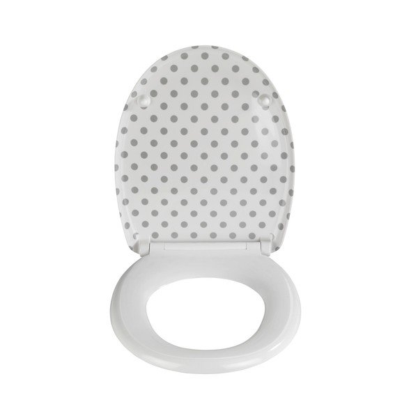 WC sedátko se snadným zavíráním Wenko Punto, 45 x 38 cm