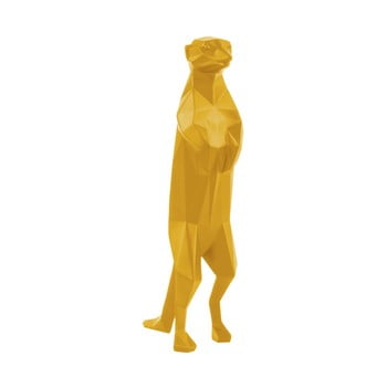 Statuetă PT LIVING Origami Meerkat, galben mat imagine