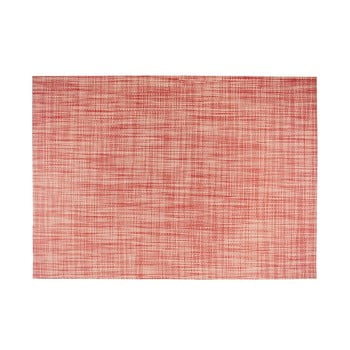 Suport pentru farfurie tiseco home studio melange simple, 30 x 45 cm, roșu