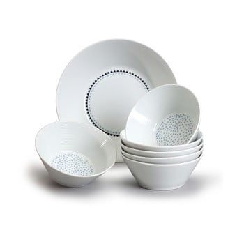 Set boluri din porțelan, cu triunghiuri thun lea