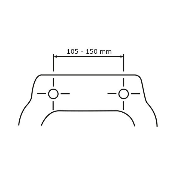 WC sedátko Wenko Stone Shore, 44,5 x 36,5 cm