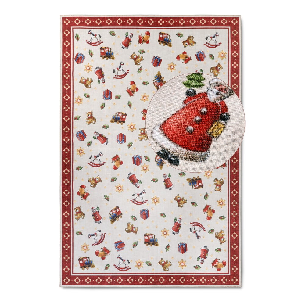 Červený koberec s vánočním motivem 160x230 cm Red Christmas – Villeroy&Boch