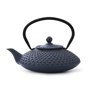 Ceainic din fontă cu infuzor bredemeijer xilin, 1,25 litri, albastru