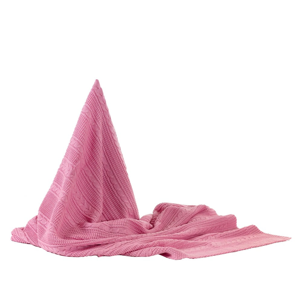 Pletená deka Pinkie, 130x170 cm