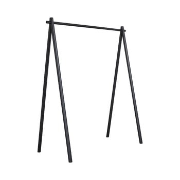Cuier din lemn de pin karup design hongi black, negru