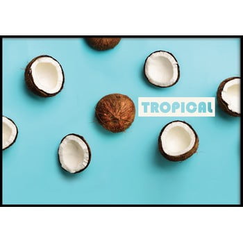 Poster cu ramă pentru perete coconuts, 40 x 50 cm