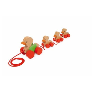 Jucărie din lemn legler duck family
