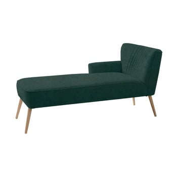 Șezlong custom form harry, pe partea stângă,verde închis