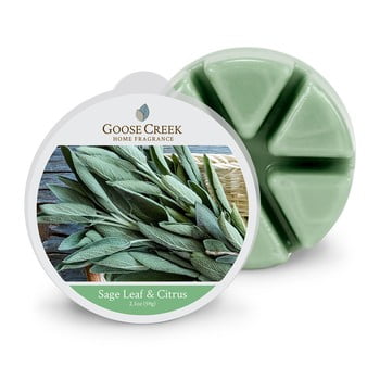 Ceară aromată pentru lămpi aromaterapie groose creek, aromă de salvie și citrice, 65 de ore de ardere