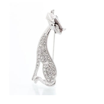 Brosă swarovski elements laura bruni cat