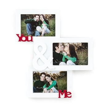 Ramă foto din lemn pentru perete tomasucci you and me, pentru fotografii 10 x 15 cm
