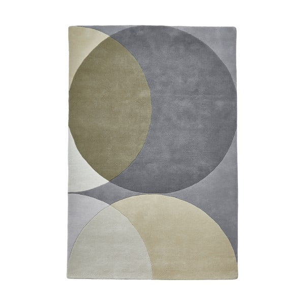 Vlněný koberec Think Rugs Elements Circle, 120 x 170 cm