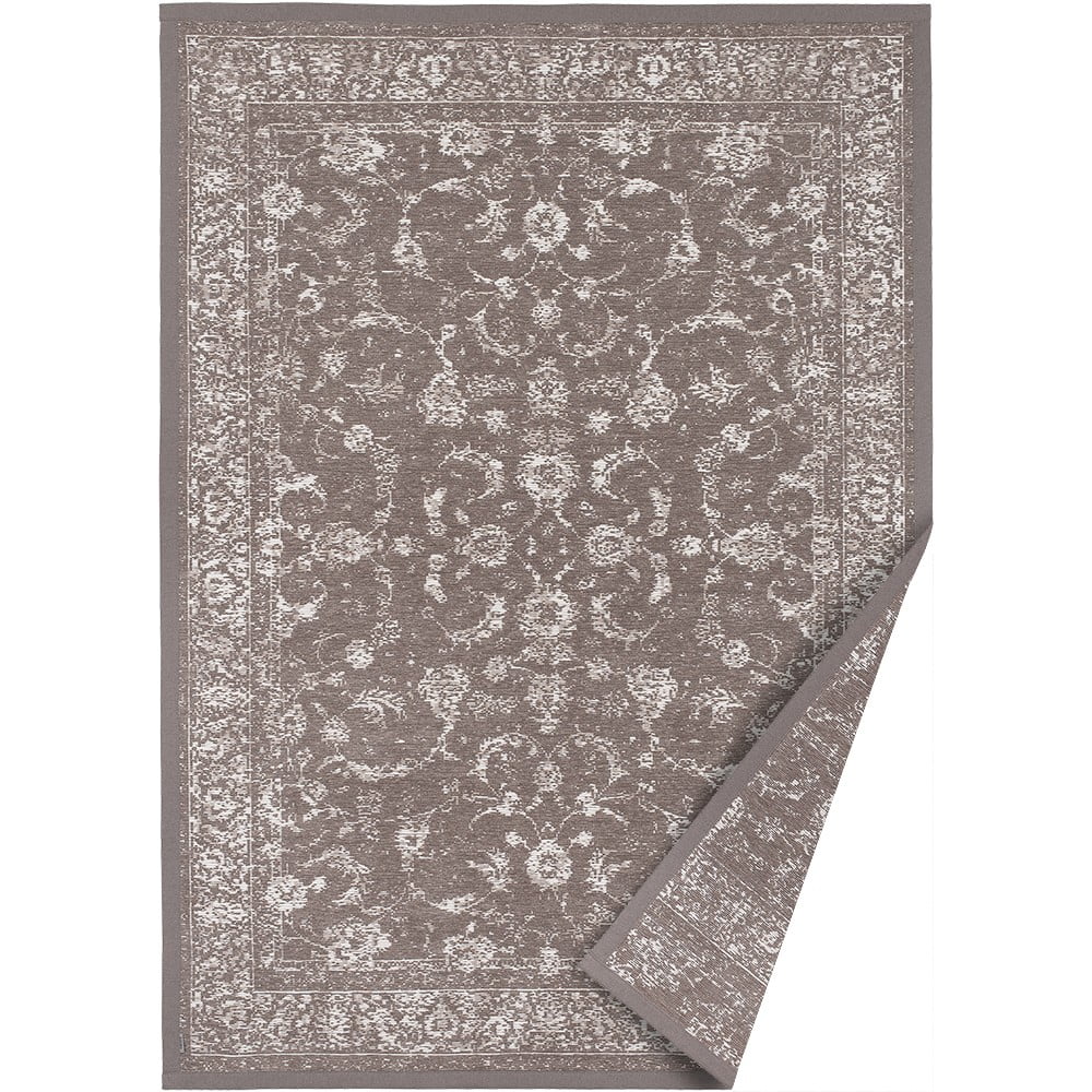 Tmavě hnědý oboustranný koberec Narma Sagadi, 200 x 300 cm
